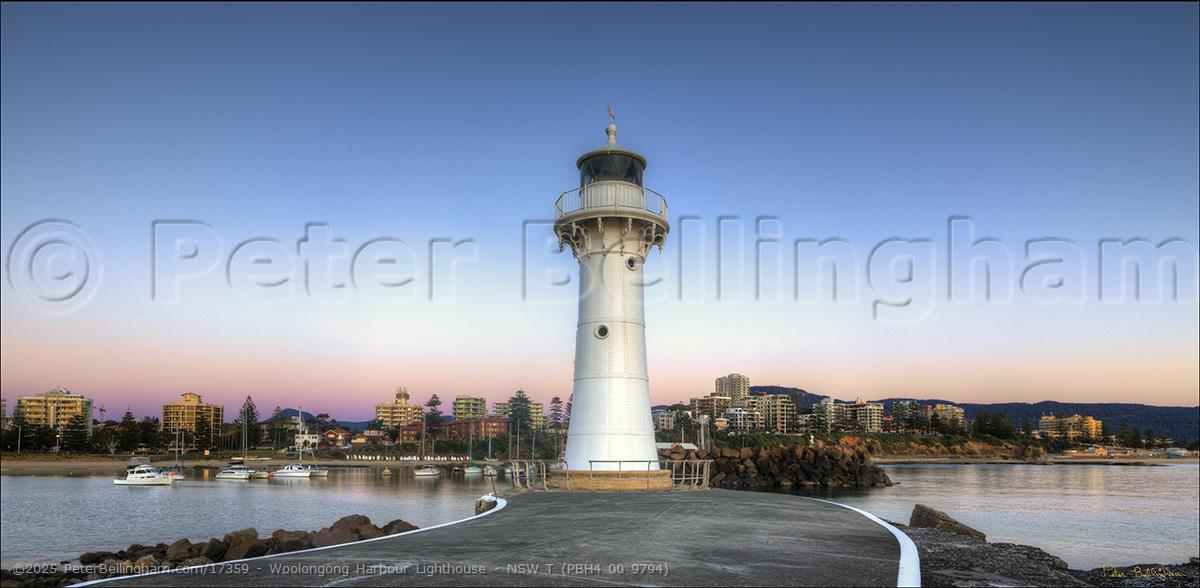 Peter Bellingham Photography Woolongong Harbour Lighthouse - NSW T (PBH4 00 9794)